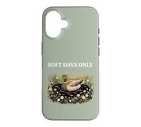 Carcasa para iPhone 16 Soft Days Only Cute Duck Pond Cozy Nature Cottagecore Calma