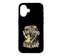 Carcasa para iPhone 16 Solo el Verdadero Virtuoso Reproduce música Celestial de Arpa de Estrellas