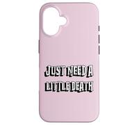 Carcasa para iPhone 16 Solo Necesito un Poco de Muerte | La Petit Mort Después