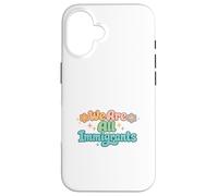 Carcasa para iPhone 16 Somos Todos Inmigrantes Partidario de Refugiados Pro Inmigrante