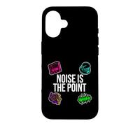 Carcasa para iPhone 16 Sound Designer Music Producer Noise Is The Point