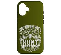Carcasa para iPhone 16 Southern Boys Hunt Different Vintage Hunting Season