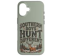 Carcasa para iPhone 16 Southern Boys Hunt Different Vintage Hunting Whitetail