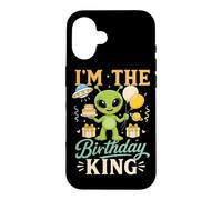 Carcasa para iPhone 16 Soy la Fiesta alienígena del Rey del