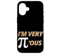 Carcasa para iPhone 16 Soy Muy piadoso Funny 3.14 Pi Day Math Fan Student Teacher