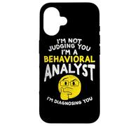 Carcasa para iPhone 16 Soy un Analista de Comportamiento Que te diagnostica conductismo