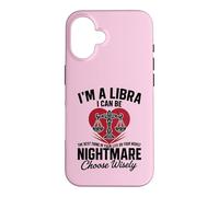 Carcasa para iPhone 16 Soy un Libra Peor Pesadilla Sassy Horóscopo Divertido Zodiaco