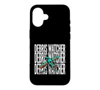 Carcasa para iPhone 16 Space Junk Debris Watcher Satellite Tracker