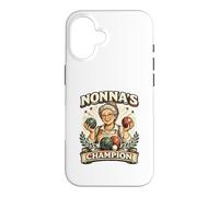 Carcasa para iPhone 16 Squadra Italiana di giocatori di Bocce retrò Nonnas Champion