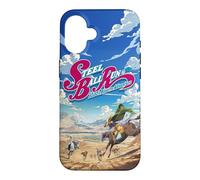 Carcasa para iPhone 16 Steel Ball Run Cross Country Race Western Scene Anime