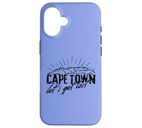 Carcasa para iPhone 16 Sudáfrica Ciudad del Cabo Table Mountain Travel Hiking Gifts