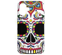 Carcasa para iPhone 16 Sugar Skulls Día De Muertos Comida Tradicional Latino México