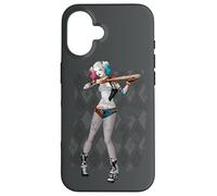 Carcasa para iPhone 16 Suicide Squad Harley Quinn Argyle