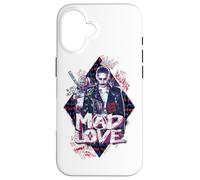 Carcasa para iPhone 16 Suicide Squad Harley Quinn & Joker Mad Love