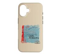 Carcasa para iPhone 16 Sun Records X Carl Perkins Algunas Cosas Nunca cambian Logo