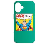 Carcasa para iPhone 16 Superman Deck The Halls