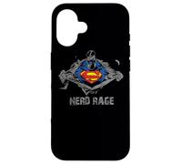 Carcasa para iPhone 16 Superman Nerd Rage
