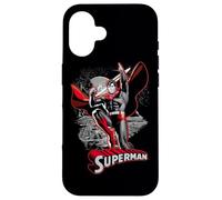 Carcasa para iPhone 16 Superman Red & Gray