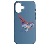 Carcasa para iPhone 16 Superman Scribble & Soar Comics
