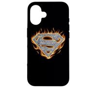 Carcasa para iPhone 16 Superman Steel Fire Shield