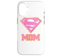 Carcasa para iPhone 16 Superman Super Mom Pink