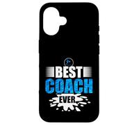 Carcasa para iPhone 16 Swim Team Best Coach Ever Entrenador de natación