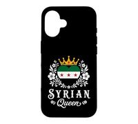 Carcasa para iPhone 16 Syrian Queen New Syria Flag Proud Syrian Woman