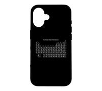 Carcasa para iPhone 16 Tabla periódica de Elementos químicos - Scientific Formulas