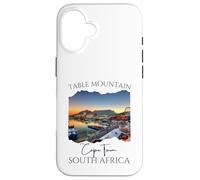 Carcasa para iPhone 16 Table Mountain - Recuerdo de Ciudad del Cabo Sudáfrica para Mujeres y Hombres