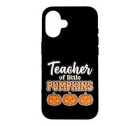 Carcasa para iPhone 16 Teacher of Little Pumpkins Fall Back to School
