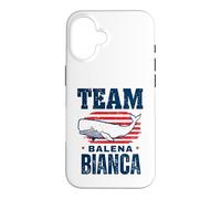 Carcasa para iPhone 16 Team Balena Bianca Democrazia Cristiana Vintage