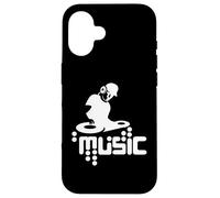Carcasa para iPhone 16 Techno-DJ Party Club Music Design - Diseño de Mesa