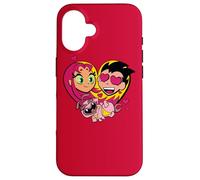 Carcasa para iPhone 16 Teen Titans Go! Starfire and Robin