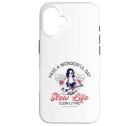 Carcasa para iPhone 16 Ten un día Maravilloso (Declaración Positiva)