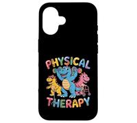 Carcasa para iPhone 16 Terapeuta físico pediátrico Dinosaurio T-Rex PT PTA Terapia