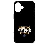 Carcasa para iPhone 16 Tesis Doctoral Escritura Tesis Disertación Disertación Sobreviviente