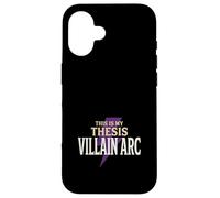 Carcasa para iPhone 16 Tesis Doctoral Escritura Tesis Disertación Disertación Sobreviviente