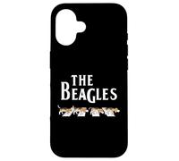 Carcasa para iPhone 16 The Beagles Funny Beagle Owner Gift Dog Music Lover Outfit