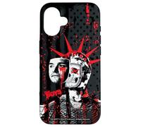 Carcasa para iPhone 16 The Boys Homelander Statue of Liberty Skull Graffiti TV Show