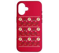 Carcasa para iPhone 16 The Flash Christmas Sweater