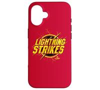 Carcasa para iPhone 16 The Flash: TV Series Lightning Strikes