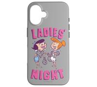 Carcasa para iPhone 16 The Flintstones Betty Wilma Women's Night
