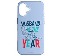 Carcasa para iPhone 16 The Flintstones Fred Wilma Husband of The Year
