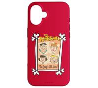 Carcasa para iPhone 16 The Flintstones Fred Wilma The Gang's All Here