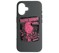 Carcasa para iPhone 16 The Flintstones Punkrock Pebbles