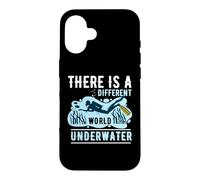 Carcasa para iPhone 16 There Is A Different World Underwater Scuba Diver Diving