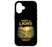 Carcasa para iPhone 16 There Is Light Ahead Inspirador Esperanza Dicho edificante
