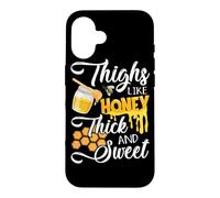 Carcasa para iPhone 16 Thighs Like Honey Thick and Sweet - Sexy Sassy Gym Workout