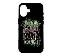 Carcasa para iPhone 16 This Is My Scary Nana Costume Grandma Halloween Witch