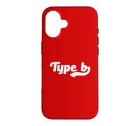 Carcasa para iPhone 16 Tipo B Personalidad Divertido Gen Z Meme Flexible Creativo Adolescentes